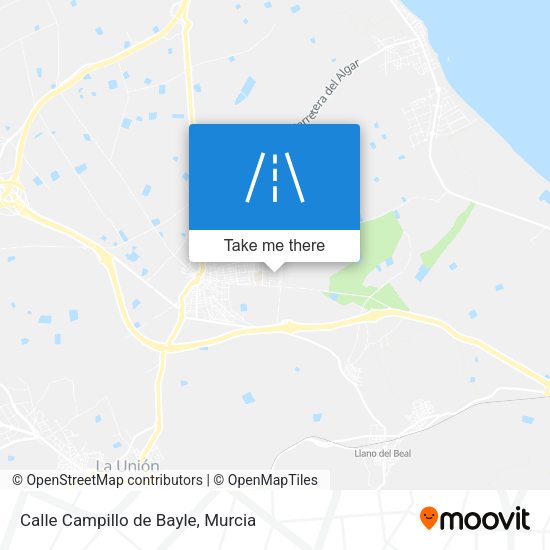 Calle Campillo de Bayle map
