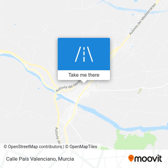Calle País Valenciano map