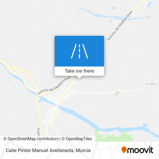 Calle Pintor Manuel Avellaneda map