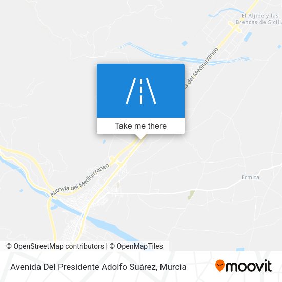 Avenida Del Presidente Adolfo Suárez map