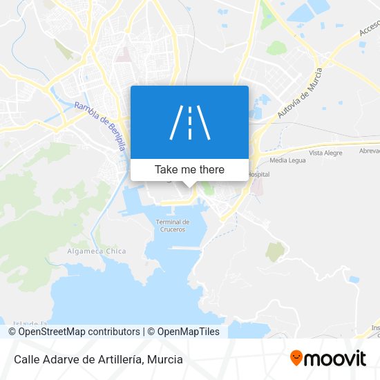 Calle Adarve de Artillería map