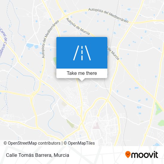 Calle Tomás Barrera map