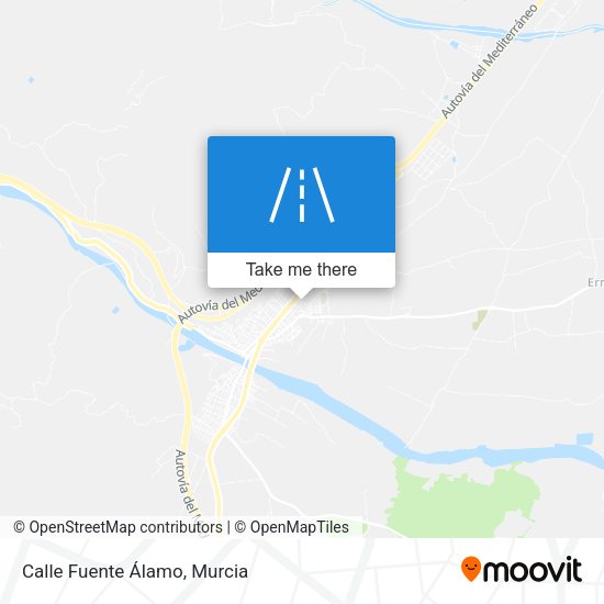 Calle Fuente Álamo map
