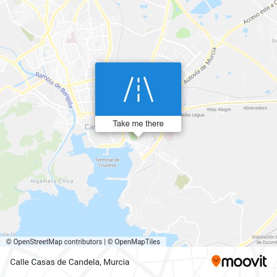 Calle Casas de Candela map