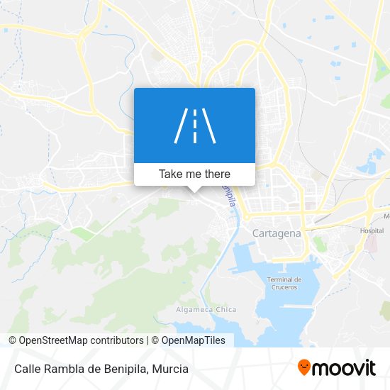 Calle Rambla de Benipila map