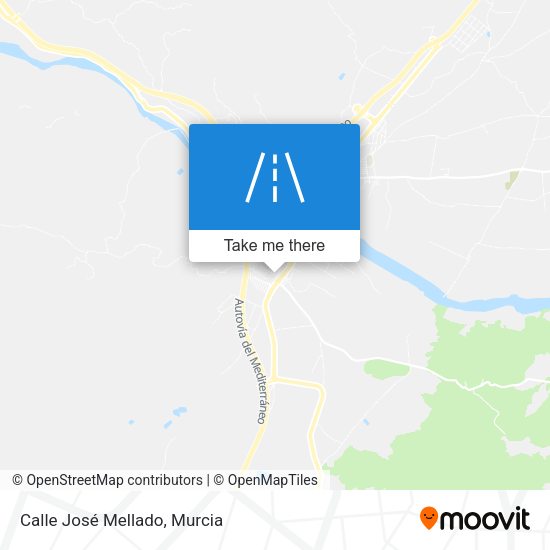 Calle José Mellado map