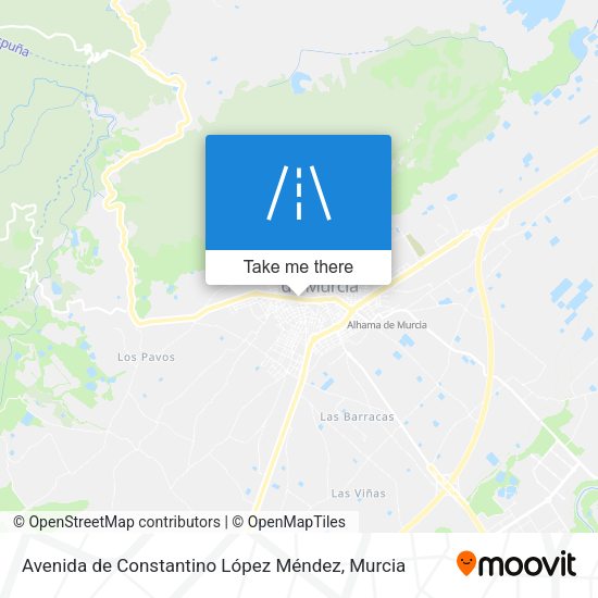 Avenida de Constantino López Méndez map