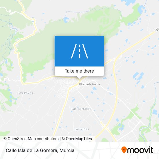 Calle Isla de La Gomera map