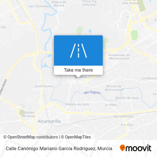 Calle Canónigo Mariano García Rodríguez map