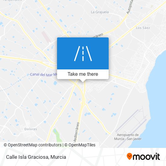 Calle Isla Graciosa map