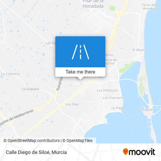 mapa Calle Diego de Siloé