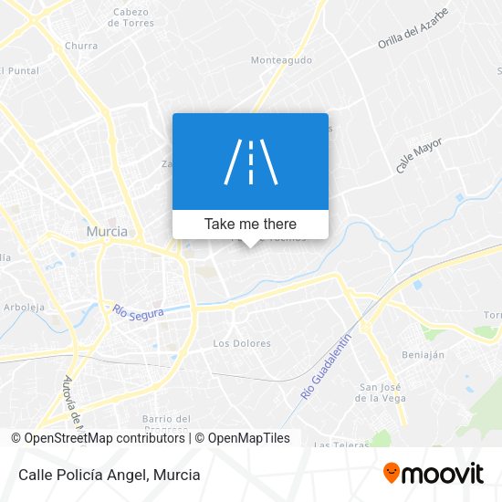 Calle Policía Angel map