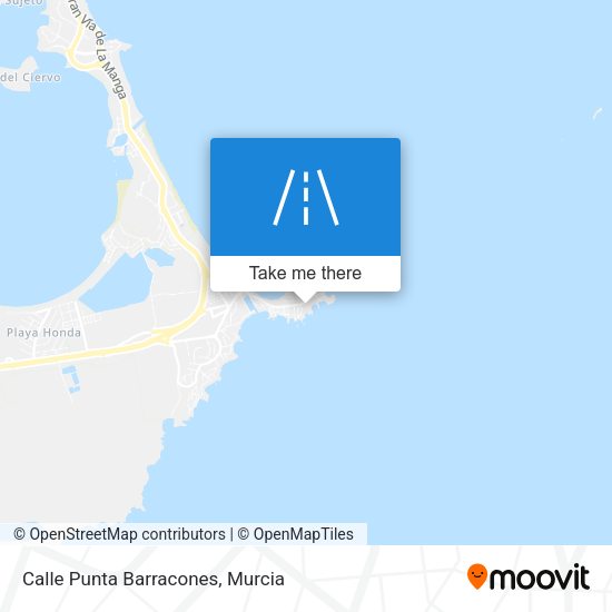 Calle Punta Barracones map