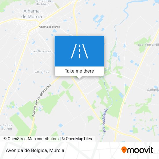 Avenida de Bélgica map