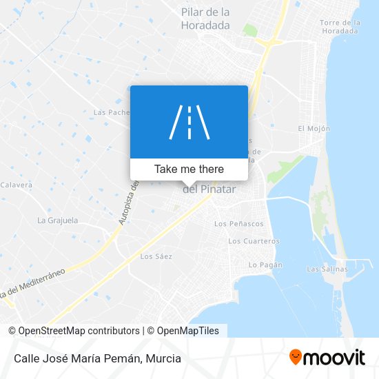 Calle José María Pemán map