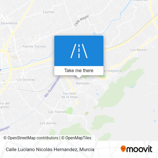 Calle Luciano Nicolás Hernandez map