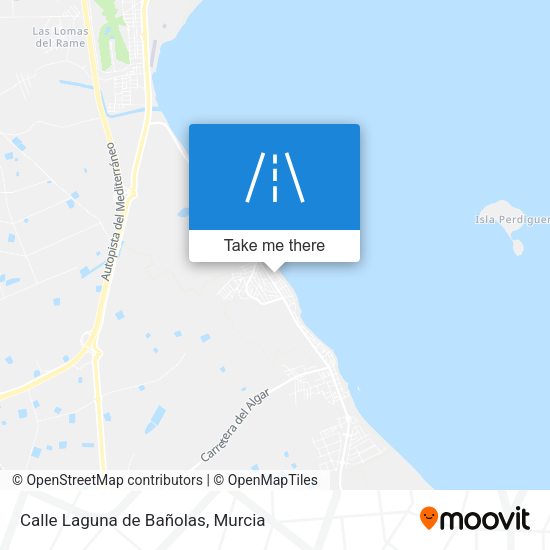Calle Laguna de Bañolas map