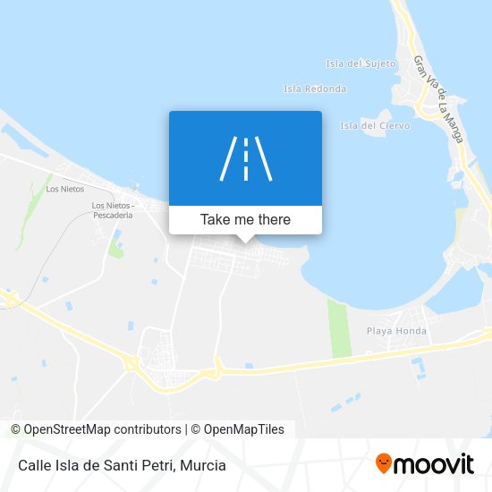 Calle Isla de Santi Petri map