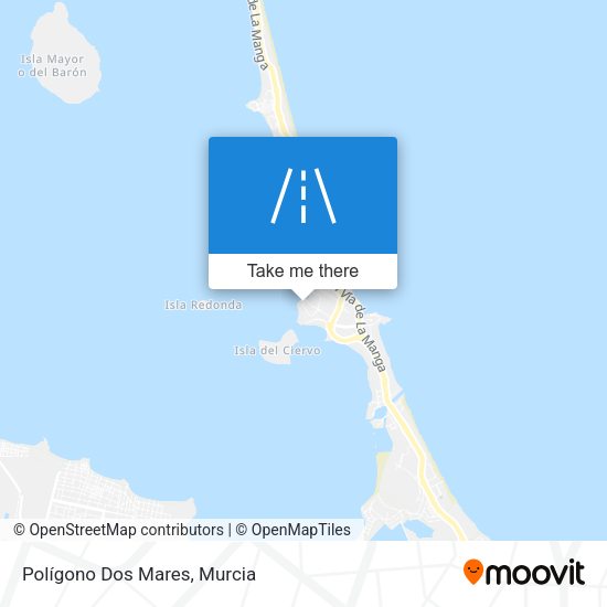 Polígono Dos Mares map