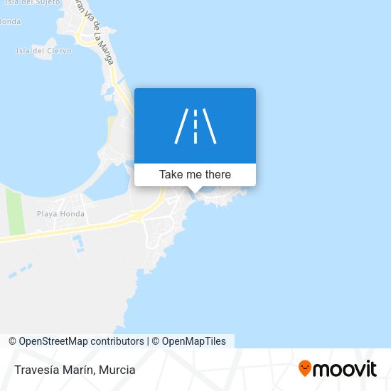 Travesía Marín map