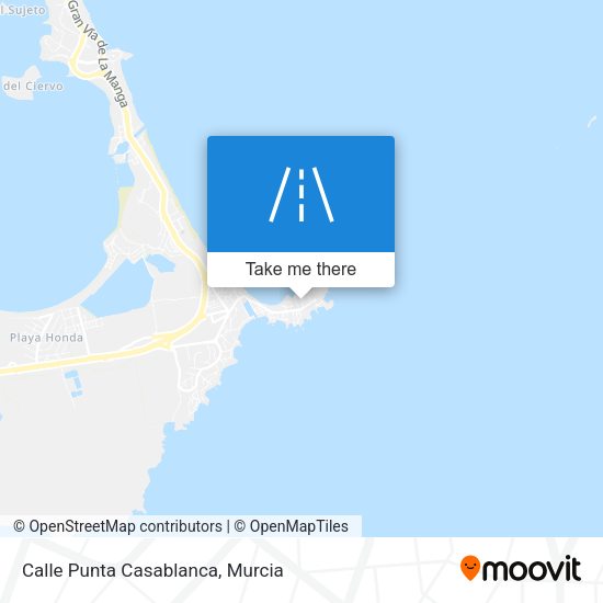 Calle Punta Casablanca map