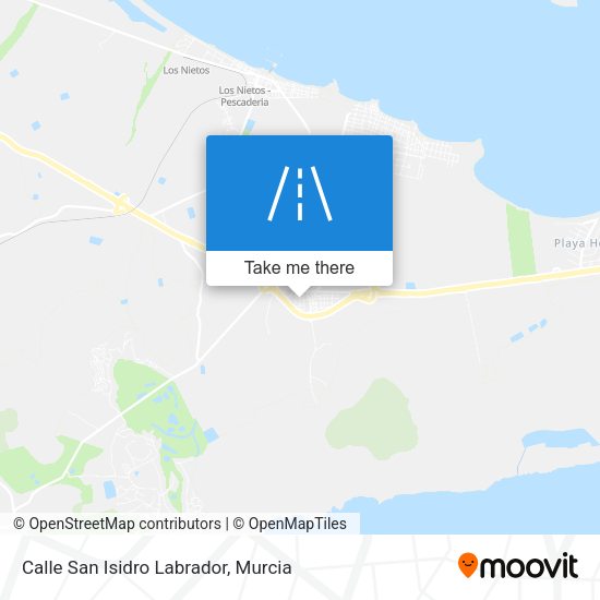Calle San Isidro Labrador map