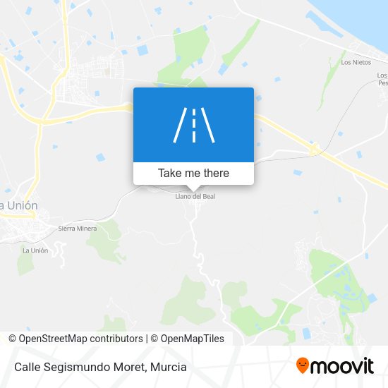 Calle Segismundo Moret map