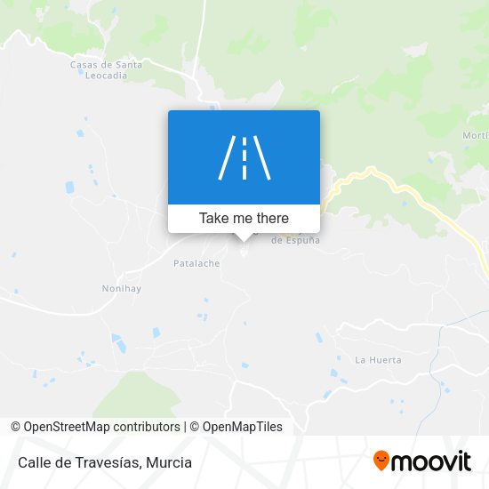 Calle de Travesías map