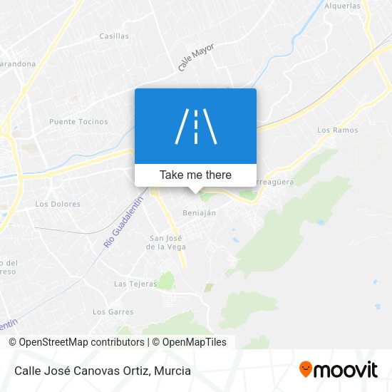 Calle José Canovas Ortiz map