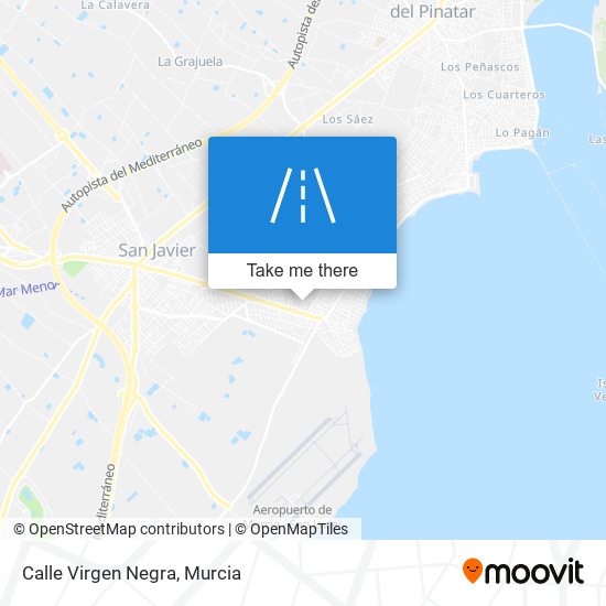 mapa Calle Virgen Negra