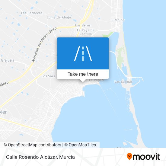 Calle Rosendo Alcázar map