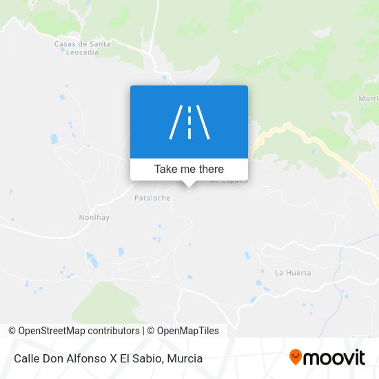 Calle Don Alfonso X El Sabio map