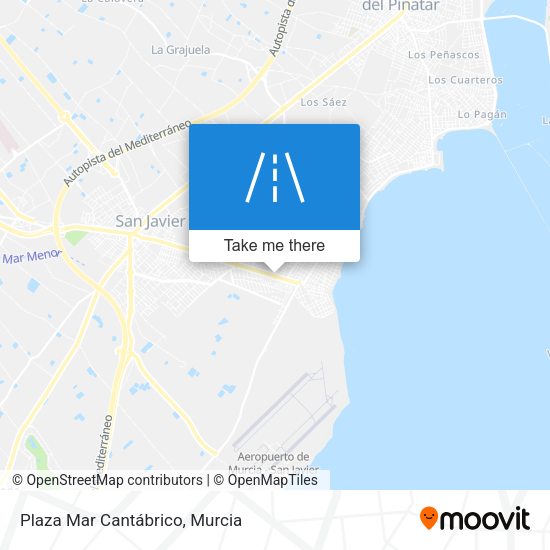 Plaza Mar Cantábrico map