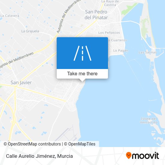 Calle Aurelio Jiménez map