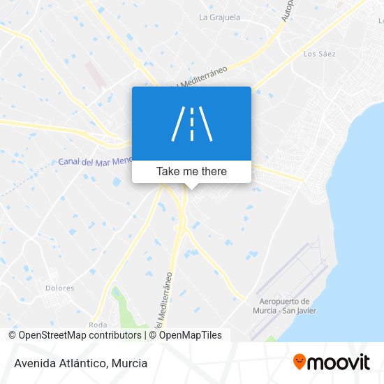 Avenida Atlántico map