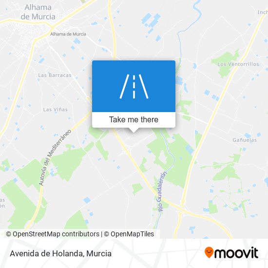 mapa Avenida de Holanda