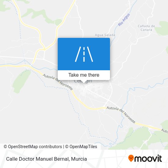 Calle Doctor Manuel Bernal map