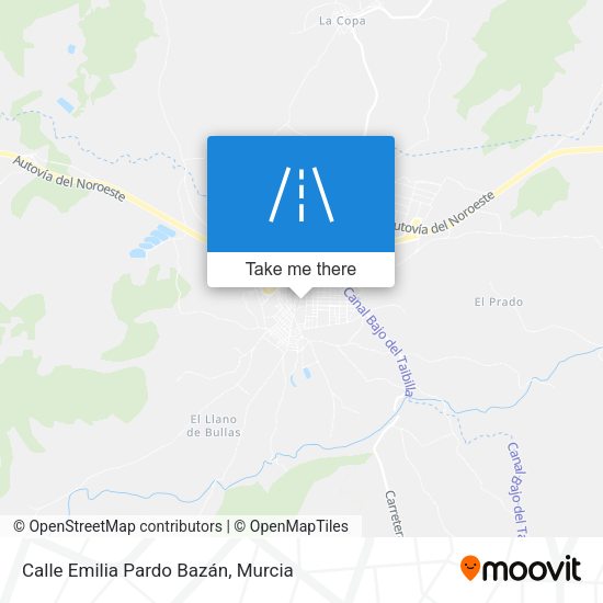 Calle Emilia Pardo Bazán map