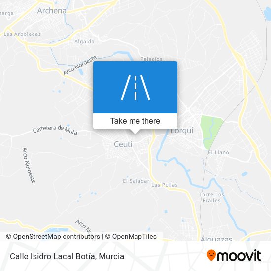 Calle Isidro Lacal Botía map