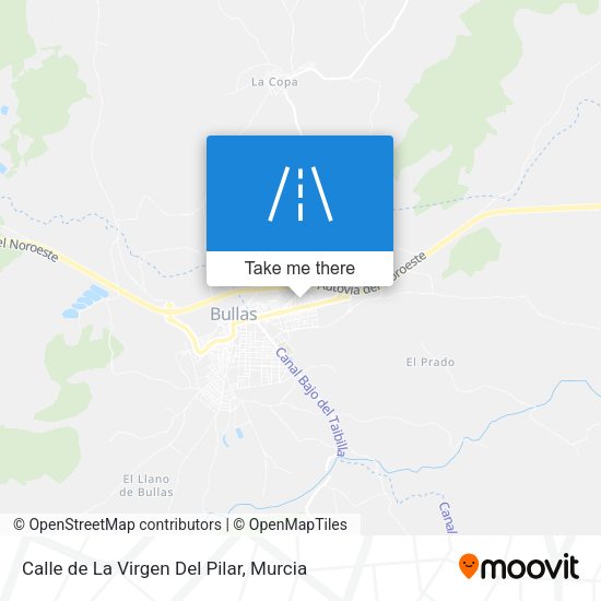 Calle de La Virgen Del Pilar map