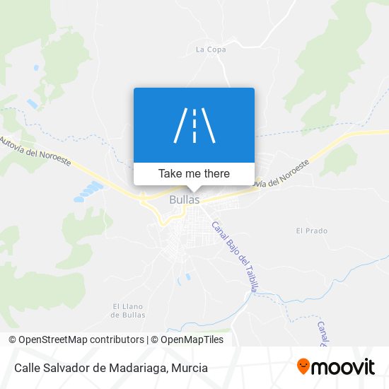 Calle Salvador de Madariaga map