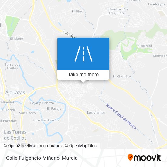 Calle Fulgencio Miñano map