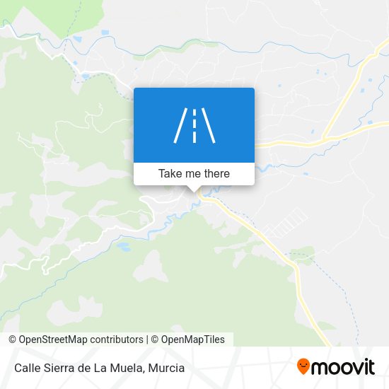 Calle Sierra de La Muela map