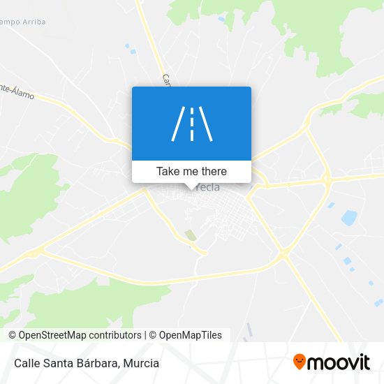 Calle Santa Bárbara map