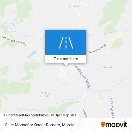 Calle Monseñor Óscar Romero map