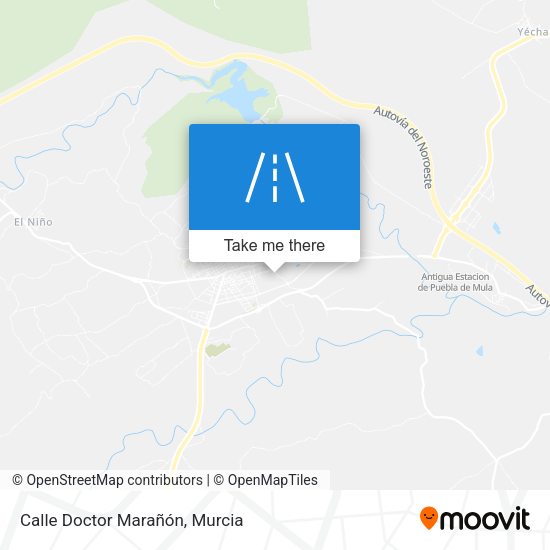 Calle Doctor Marañón map