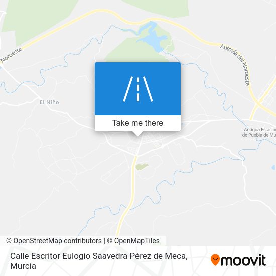 Calle Escritor Eulogio Saavedra Pérez de Meca map
