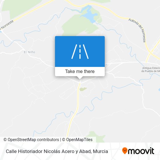 Calle Historiador Nicolás Acero y Abad map