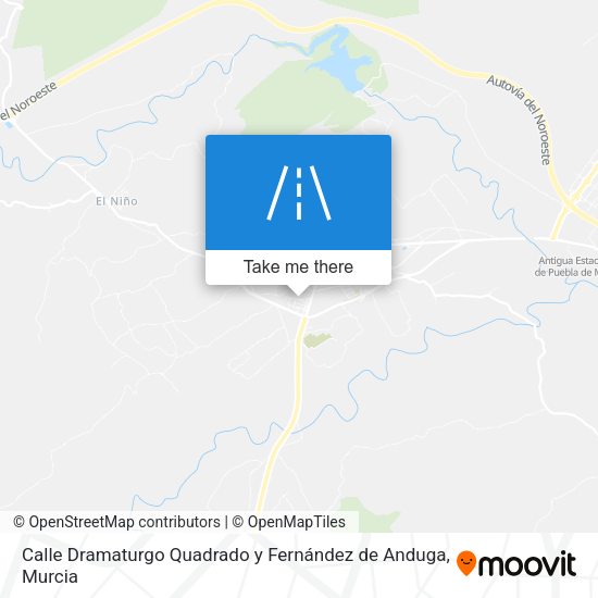 Calle Dramaturgo Quadrado y Fernández de Anduga map