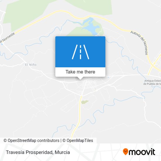 Travesía Prosperidad map